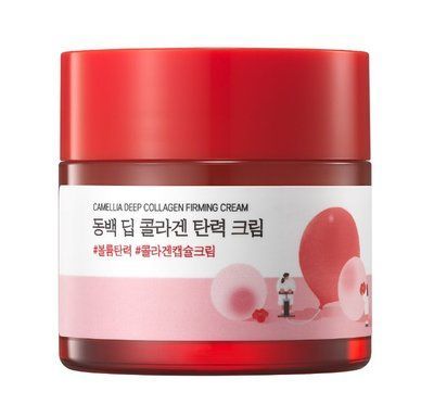 Крем з колагеном Round Lab Camellia Deep Collagen Firming Cream, 50 мл 04567 фото