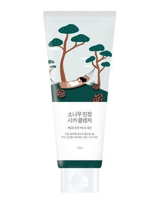 Очищувальна пінка з екстрактом голок сосни Round Lab Pine Calming Cica Cleanser 150 мл 03151 фото