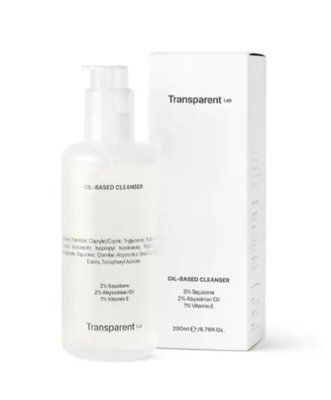 Делікатний засіб для очищення шкіри та видалення макіяжу TRANSPARENT-LAB Oil-Based Cleanser 200 мл 9868 фото