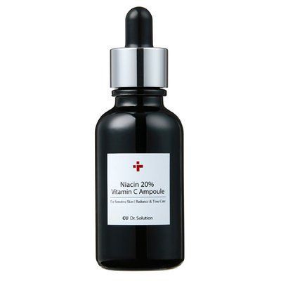 Сироватка з 20% ніацинамідом та вітаміном С Cu Skin Dr.Solution Niacin 20% Vitamin C Ampoule 30г Cuskin 1112 фото