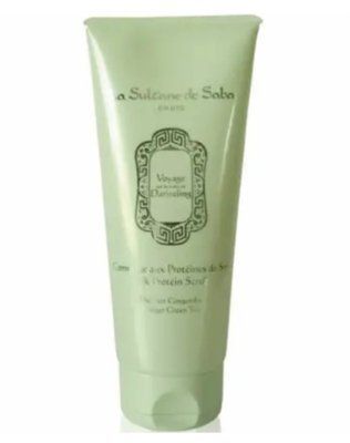 Скраб для Тіла Шовковий &laquo;Зелений Чай з Імбиром&raquo; La Sultane de Saba Voyage Darjeeling Silk Protein Scrub Ginger Green Tea  3456788765 фото