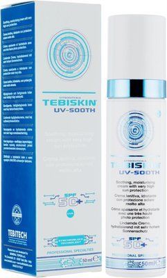 Tebiskin Uv-Sooth Cream SPF 50+ Сонцезахисний крем для чутливої ​​шкіри T80424 фото