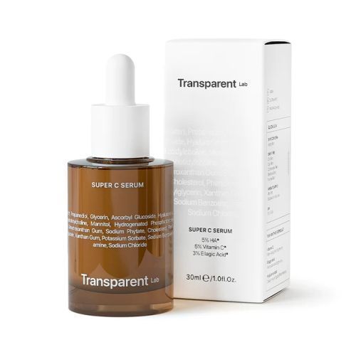 TRANSPARENT LAB Super C Serum омолоджуюча сиворотка із вітаміном С 30 мл  trans3 фото
