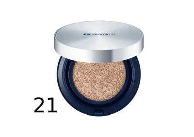 Кушон з полінуклеотидами та вітаміном U CU SKIN Vitamin U Coverfit Cushionpact SPF 50+ / PA++++ 15 + 15 г 21 тон cuskin116 фото