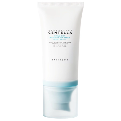SKIN1004 - Madagascar Centella Hyalu-Cica Water-Fit Sun Serum SPF50+ PA++++ - Зволожувальний сонцезахисний крем - 50ml DH388 фото