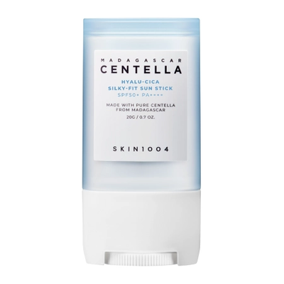 SKIN1004 - Madagascar Centella HYALU-CICA Silky-Fit Sun Stick SPF 50+ PA++++ - Сонцезахисний стік - 20g DF034 фото